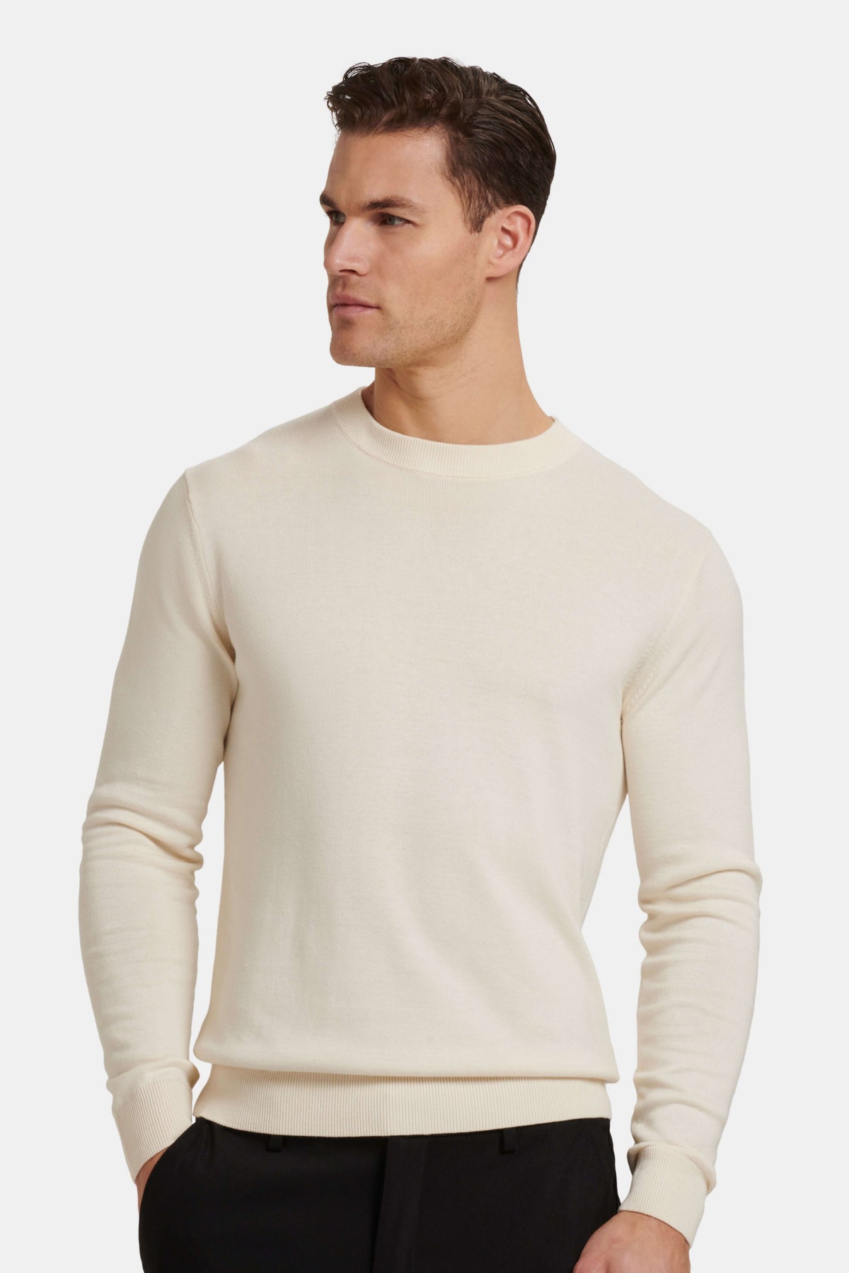 SILEVA | Maglione Girocollo Slim