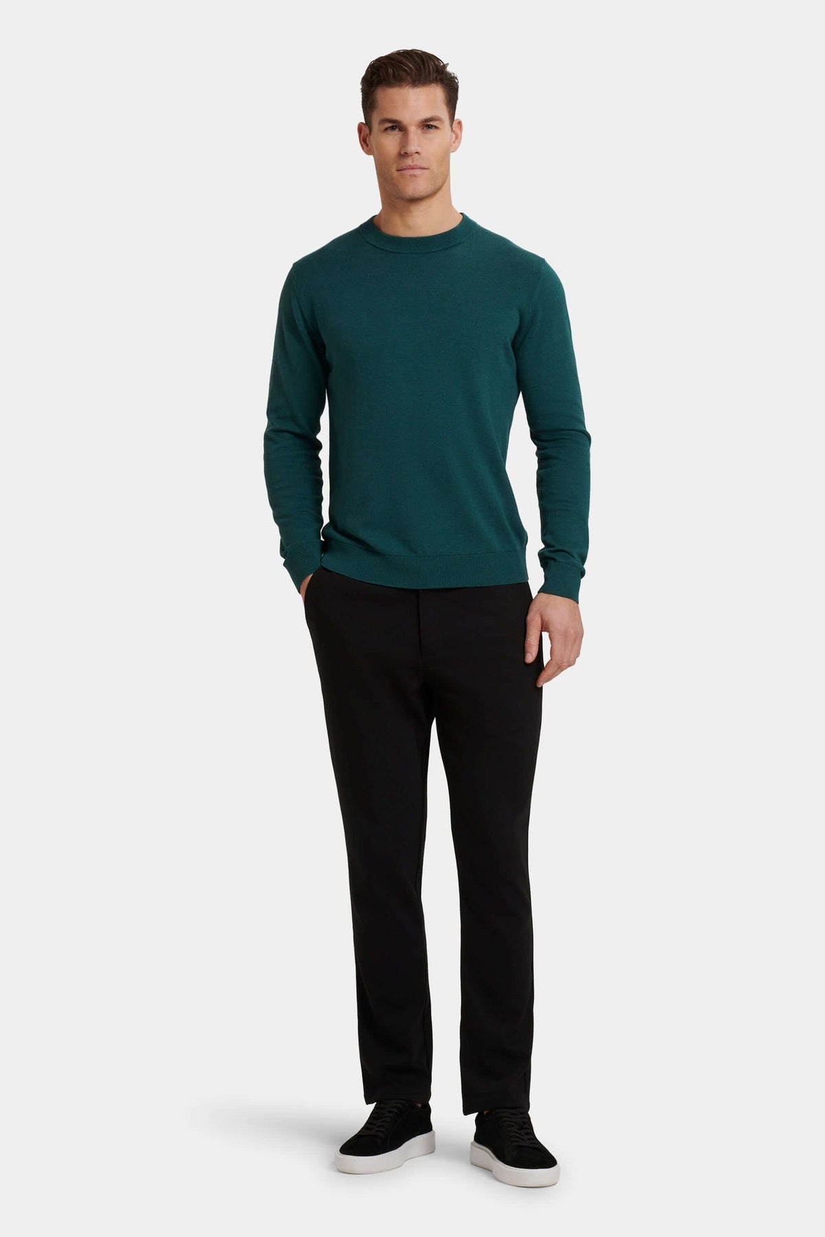 SILEVA | Maglione Girocollo Slim