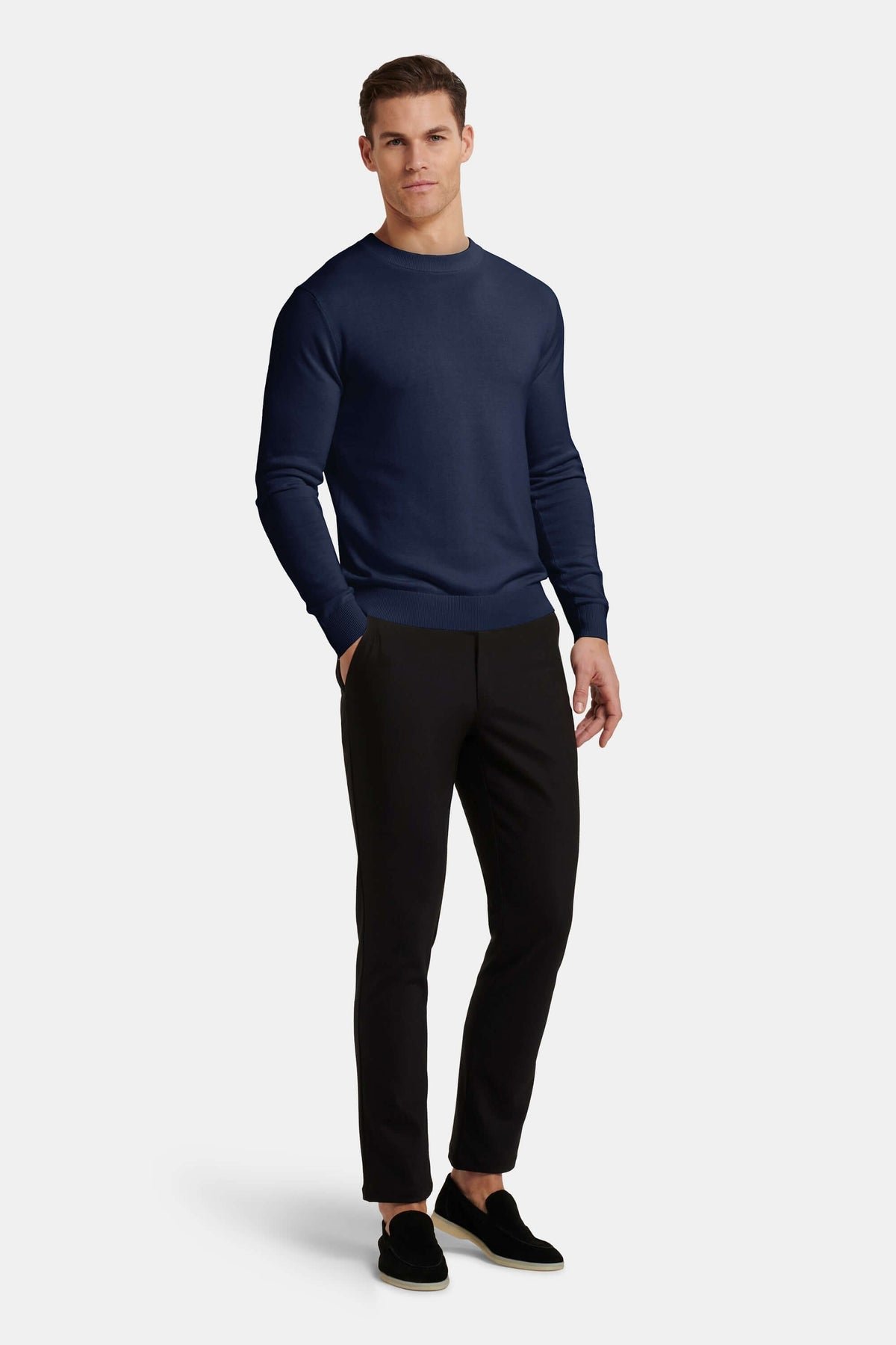 SILEVA | Maglione Girocollo Slim