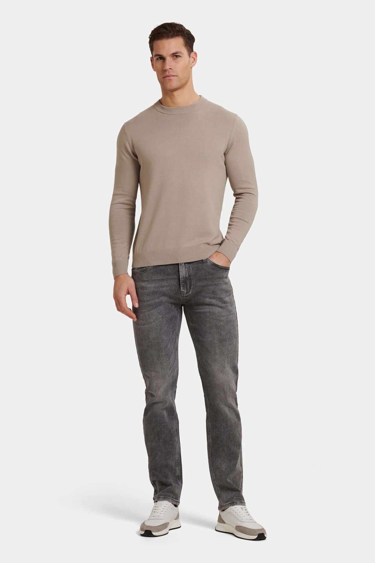 SILEVA | Maglione Girocollo Slim