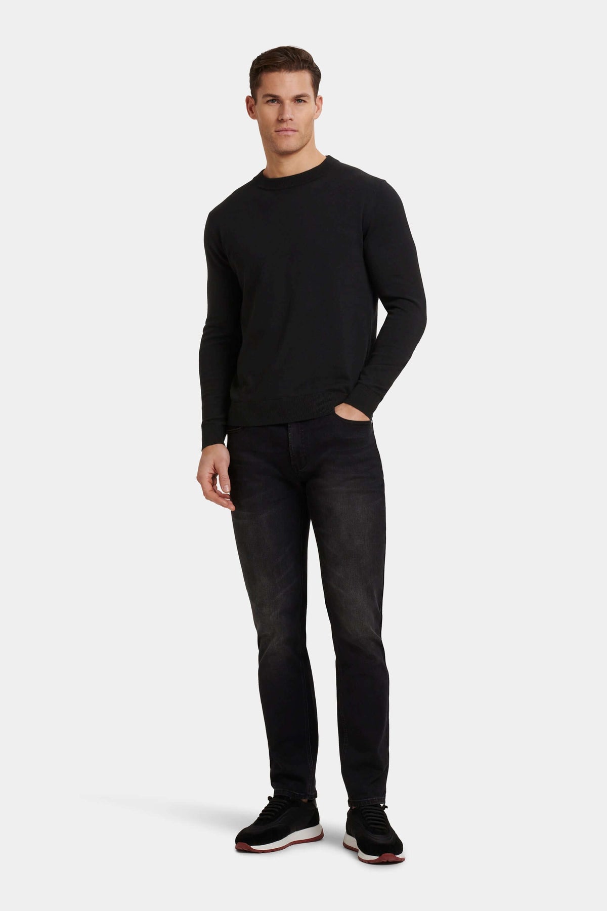 SILEVA | Maglione Girocollo Slim