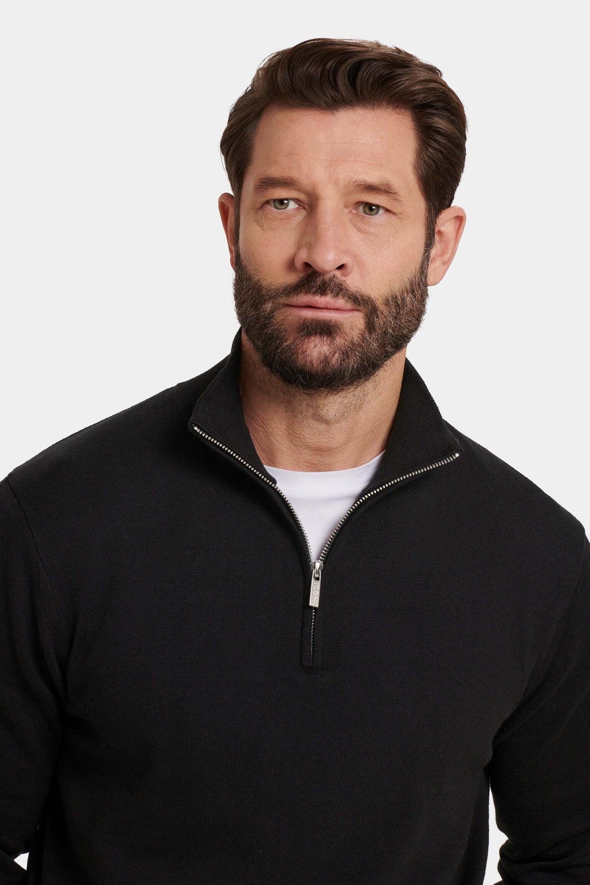 ALDEVO | Maglione Mezza Zip Slim