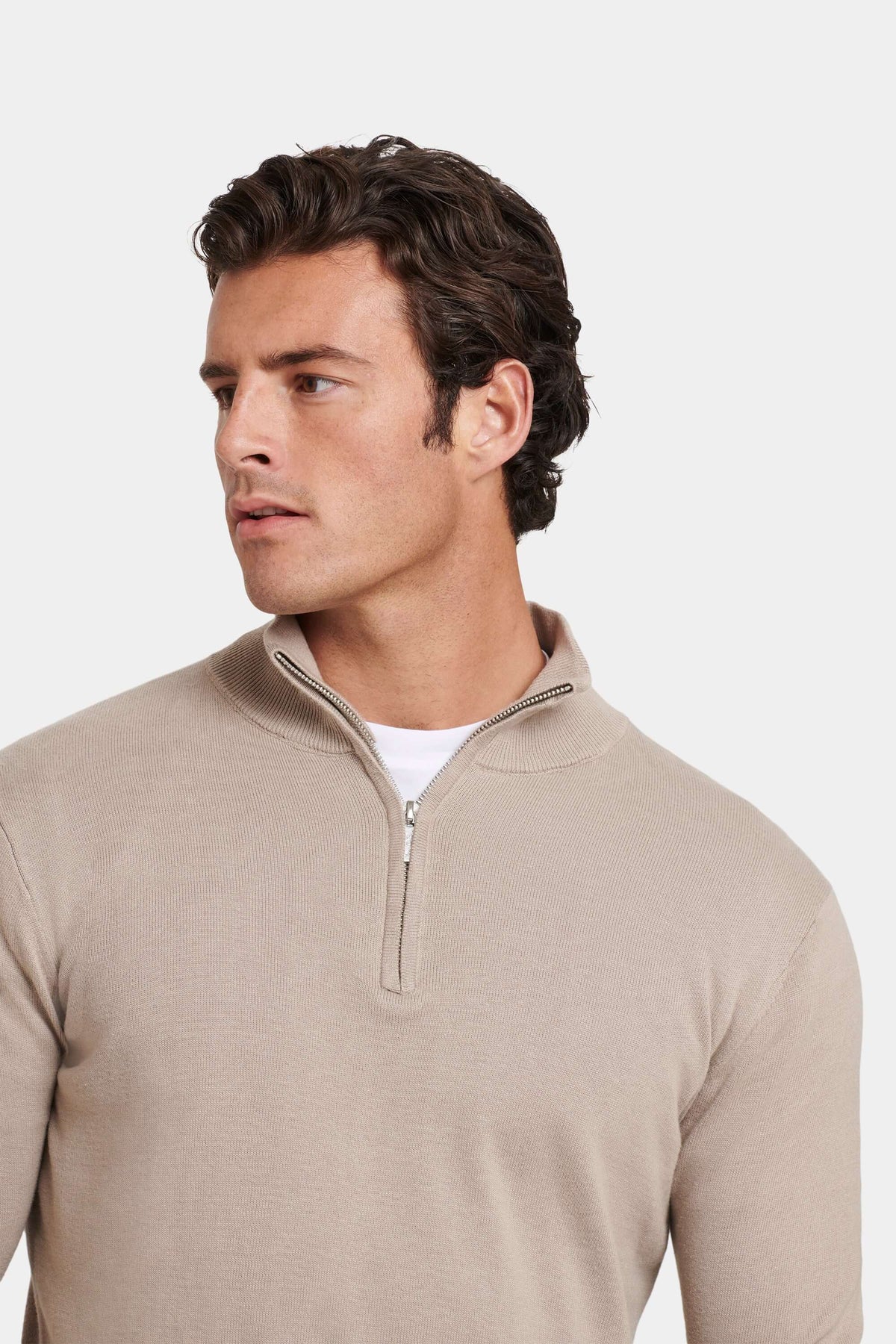 ALDEVO | Maglione Mezza Zip Slim