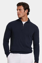 ALDEVO | Maglione Mezza Zip Slim
