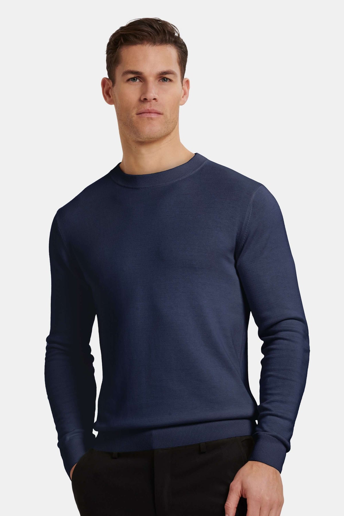 SILEVA | Maglione Girocollo Slim