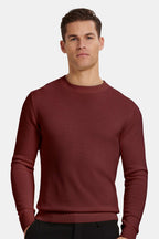 SILEVA | Maglione Girocollo Slim