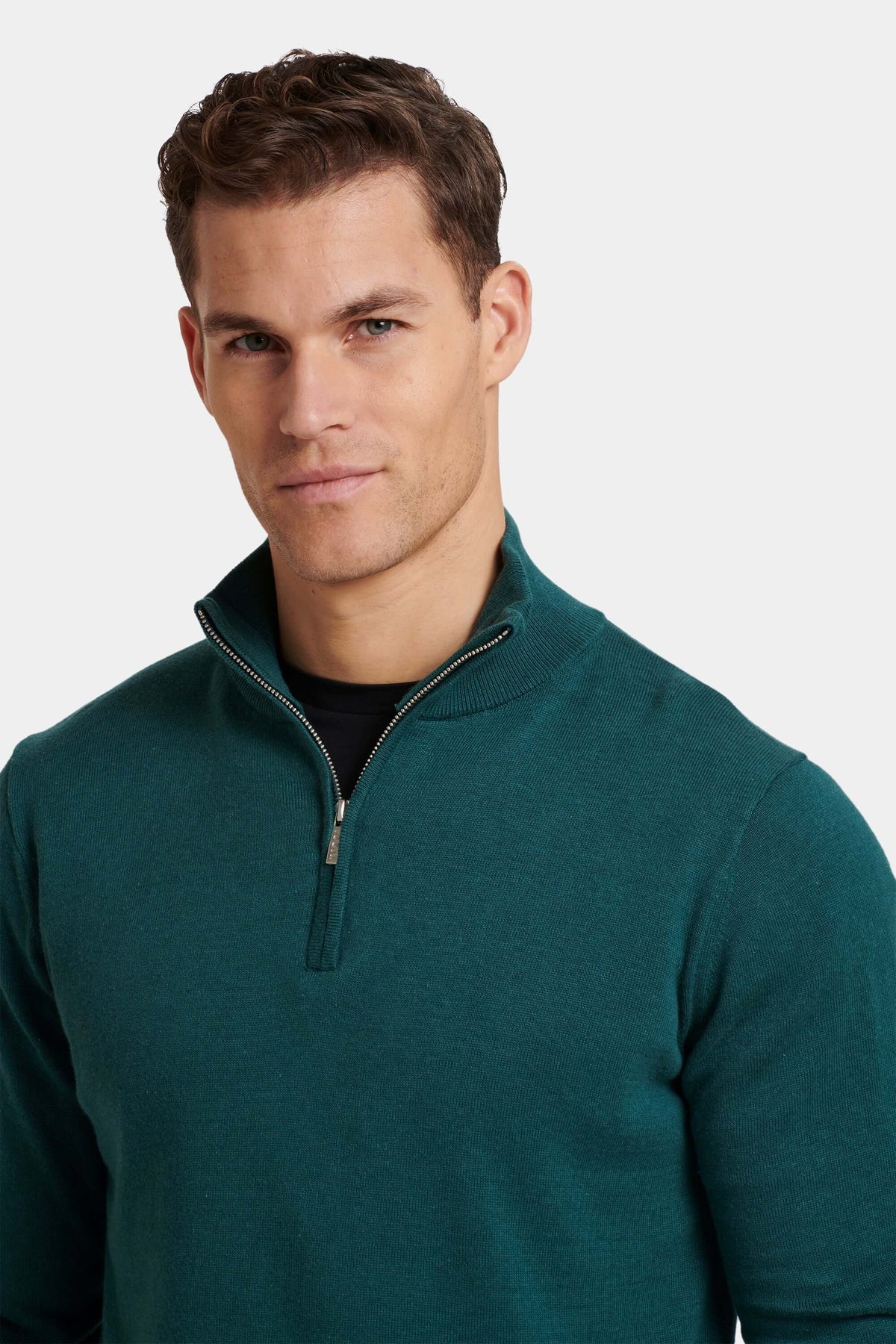 ALDEVO | Maglione Mezza Zip Slim