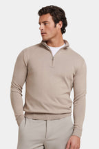 ALDEVO | Maglione Mezza Zip Slim