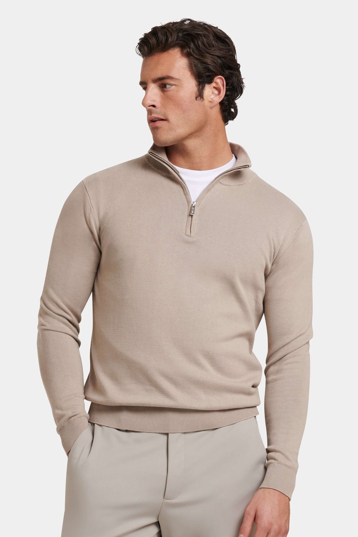 ALDEVO | Maglione Mezza Zip Slim