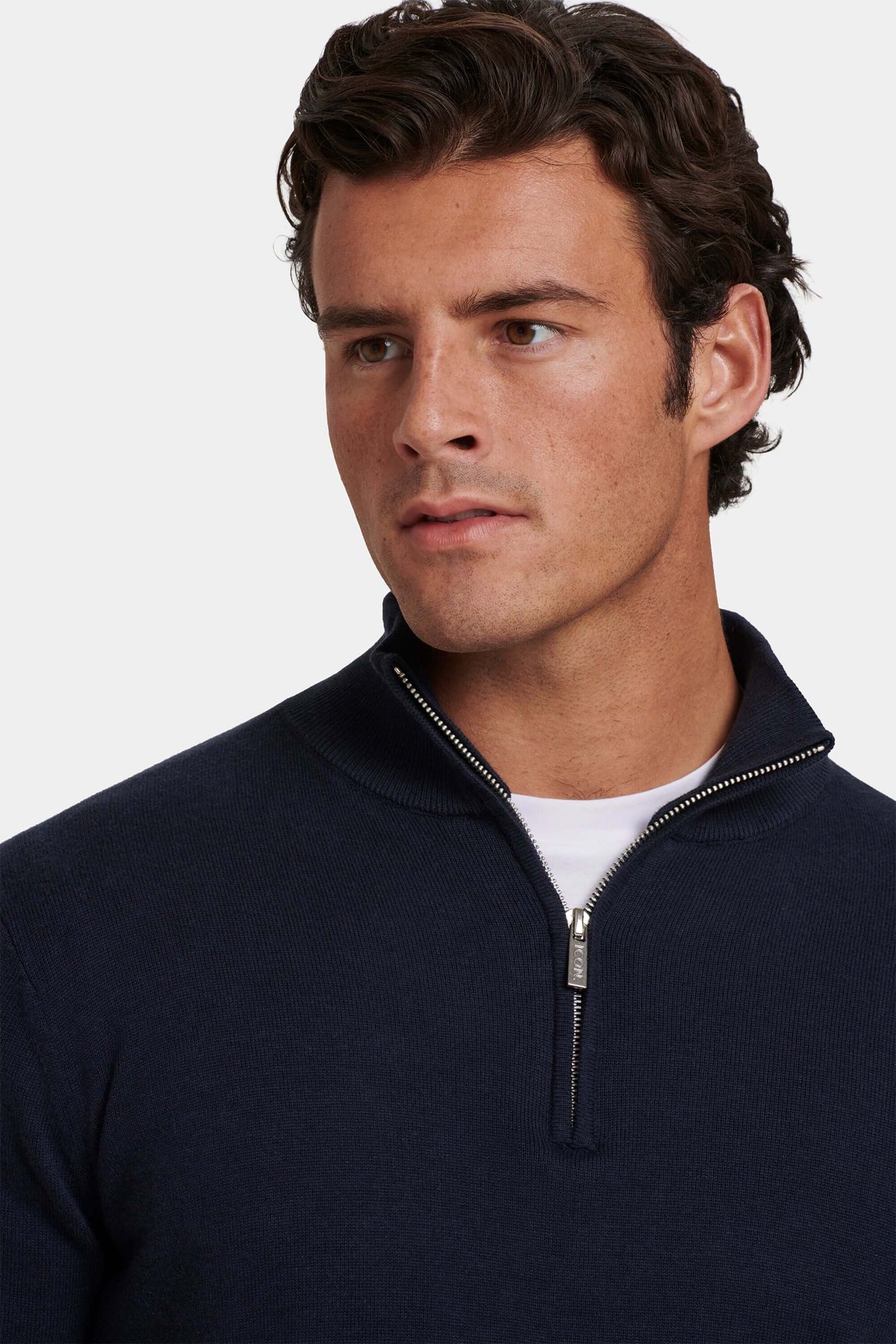 ALDEVO | Maglione Mezza Zip Slim