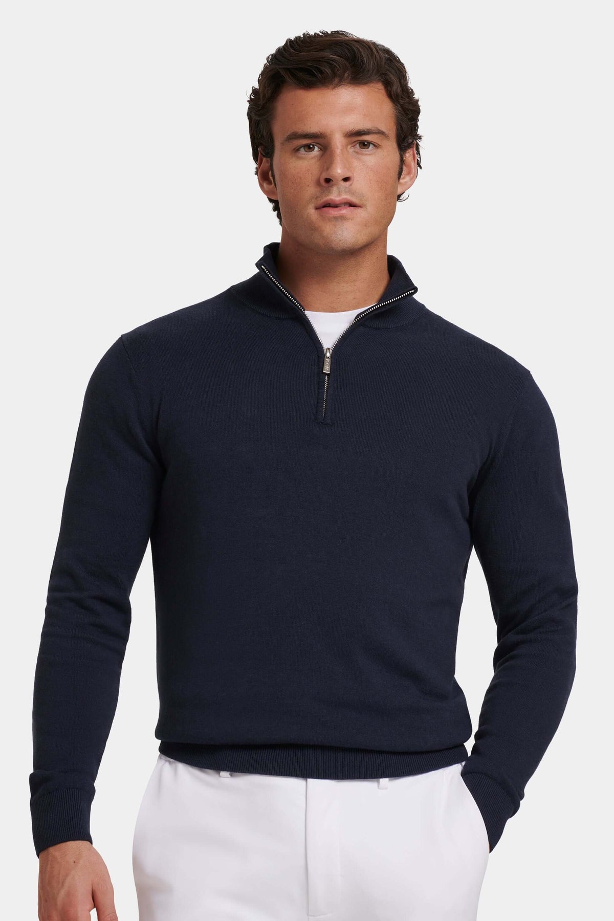 ALDEVO | Maglione Mezza Zip Slim