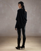 CÉLINE | Maglia Asimmetrica in Maglia Morbida