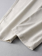 DIEGO | Completo Camicia a Righe e Pantalone di Lino