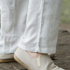 PORTO | Pantalone di Cotone e Lino, eleganza d'estate