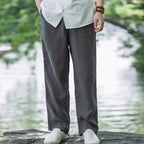 PORTO | Pantalone di Cotone e Lino, eleganza d'estate