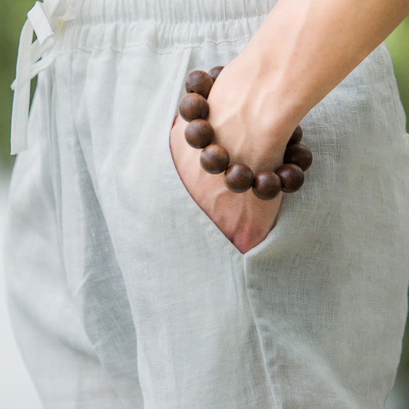PORTO | Pantalone di Cotone e Lino, eleganza d'estate