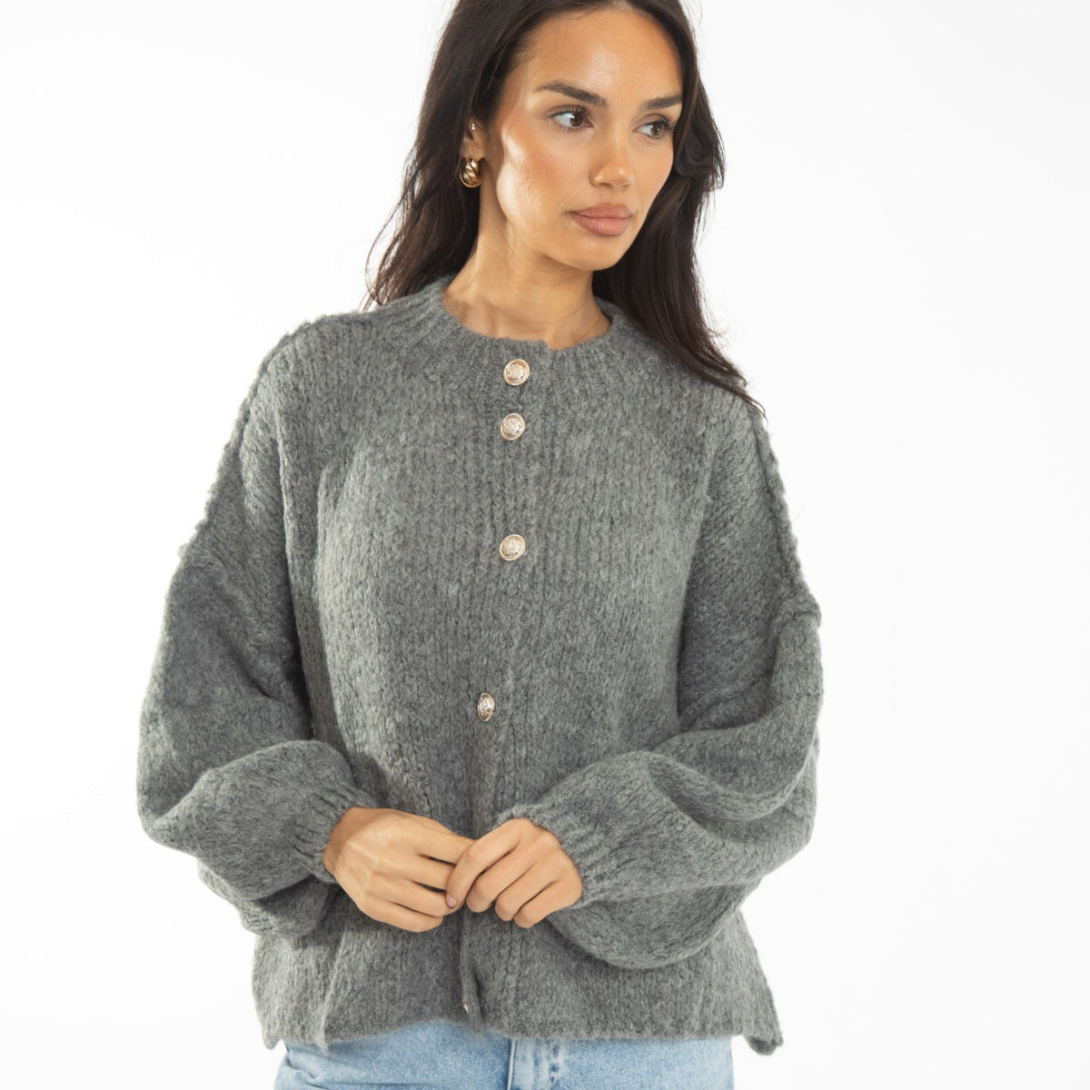 ELENA | Cardigan Oversize in Maglia Morbida