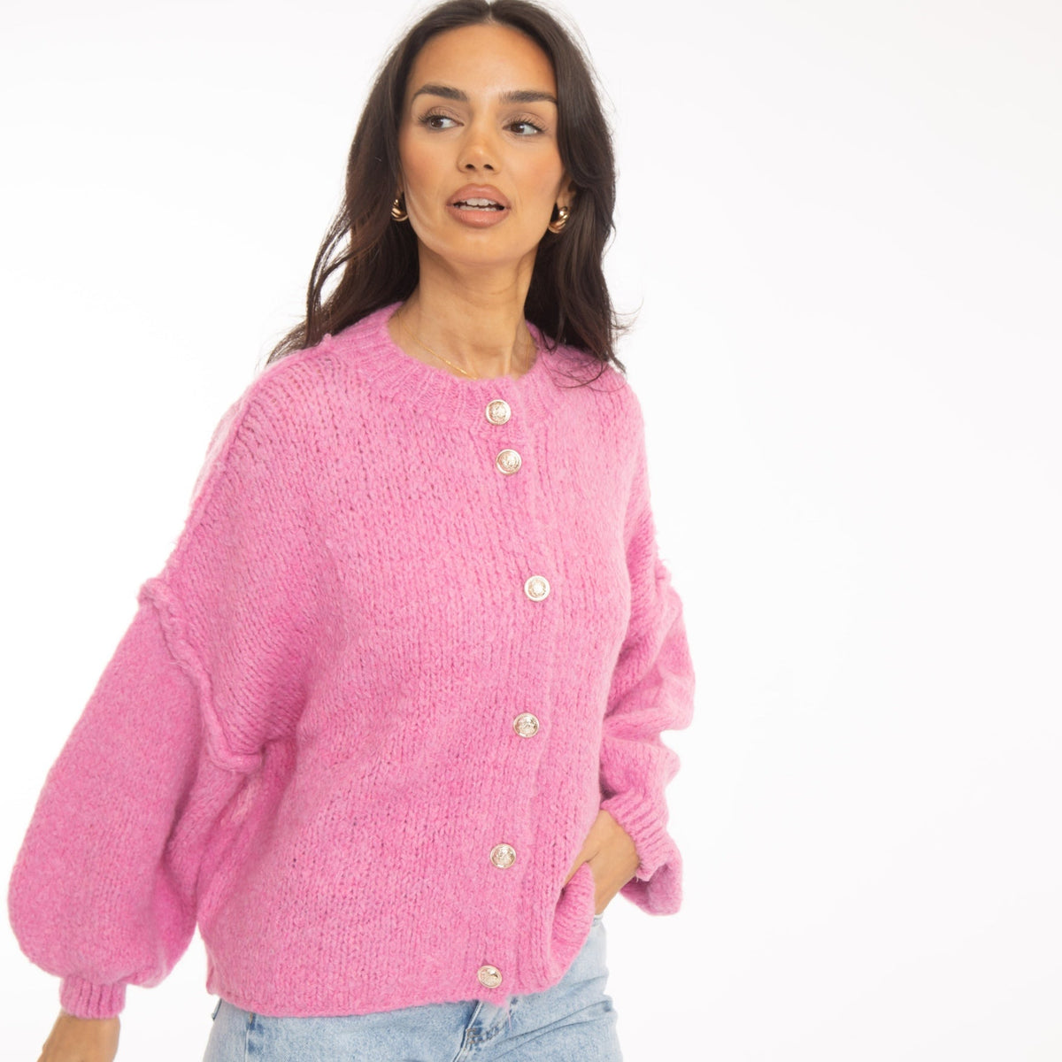 ELENA | Cardigan Oversize in Maglia Morbida