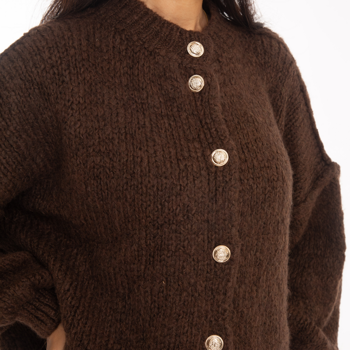 ELENA | Cardigan Oversize in Maglia Morbida