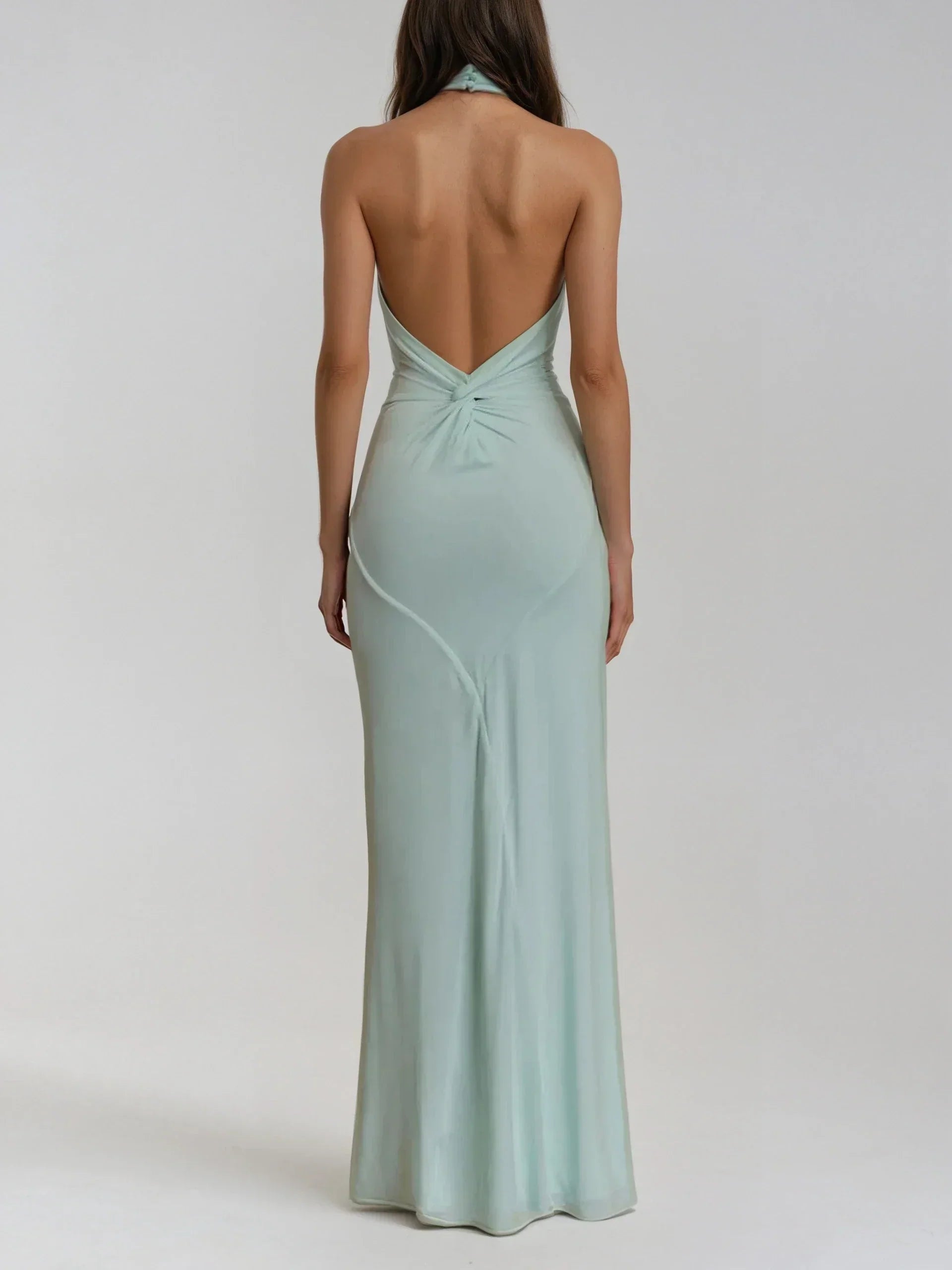 JANA | Vestido maxi halter