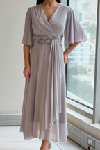 ELMA | Abito midi elegante e fluido