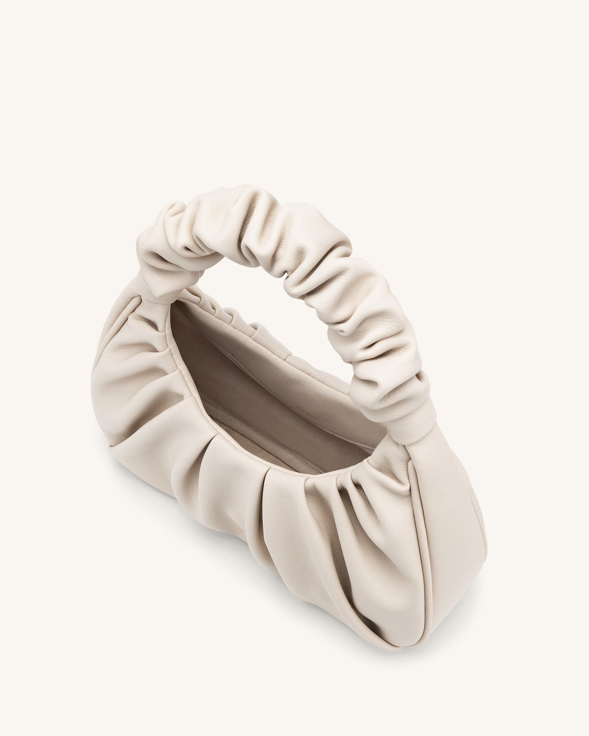 IVORY | Borsa Hobo Plissettata