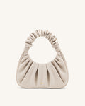 IVORY | Borsa Hobo Plissettata
