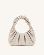 IVORY | Borsa Hobo Plissettata