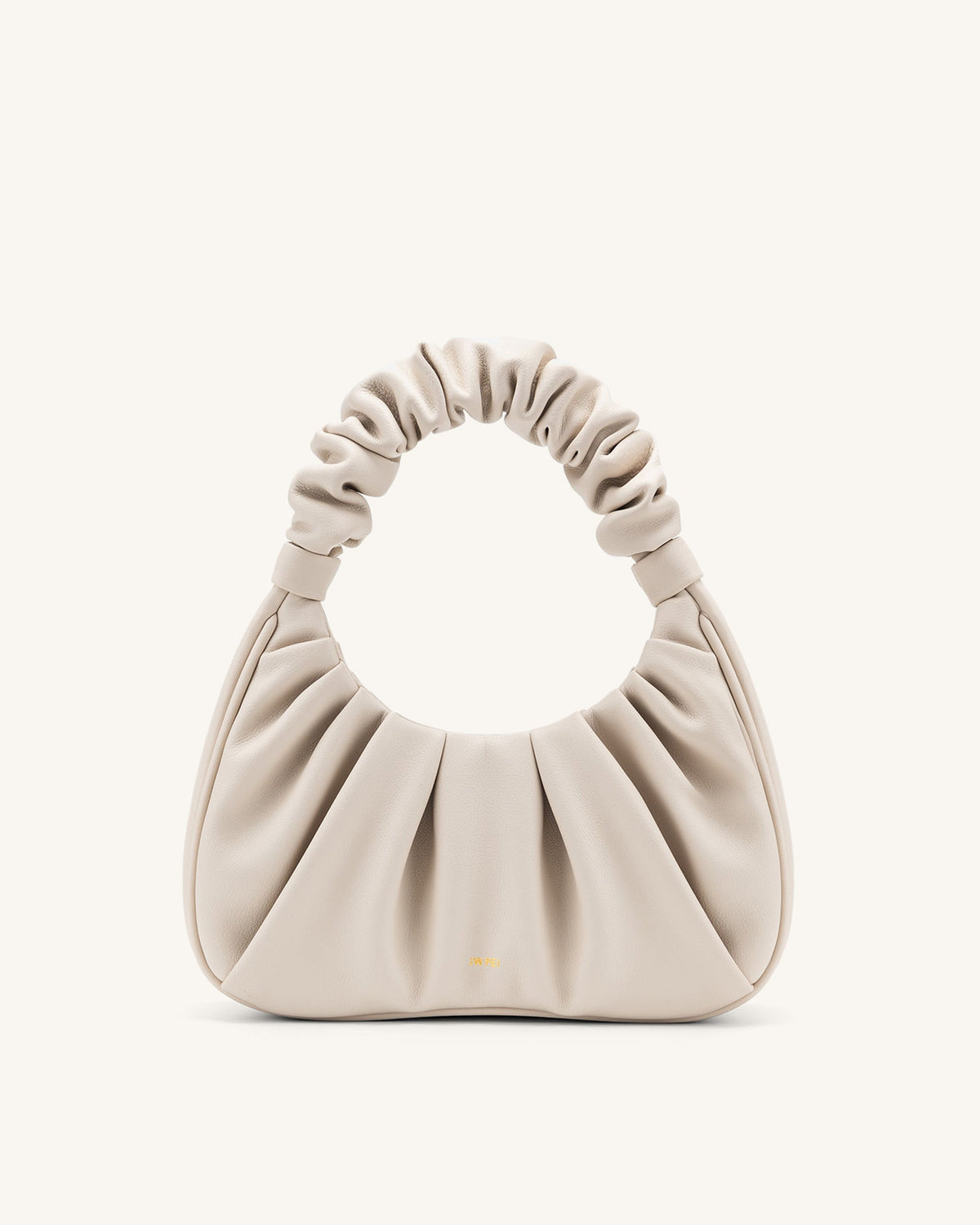 IVORY | Borsa Hobo Plissettata