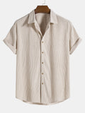 MARCEL | Camisa de Pana de Manga Corta