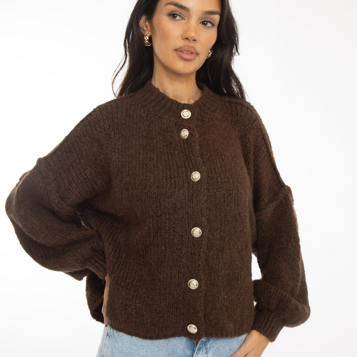 ELENA | Cardigan Oversize in Maglia Morbida