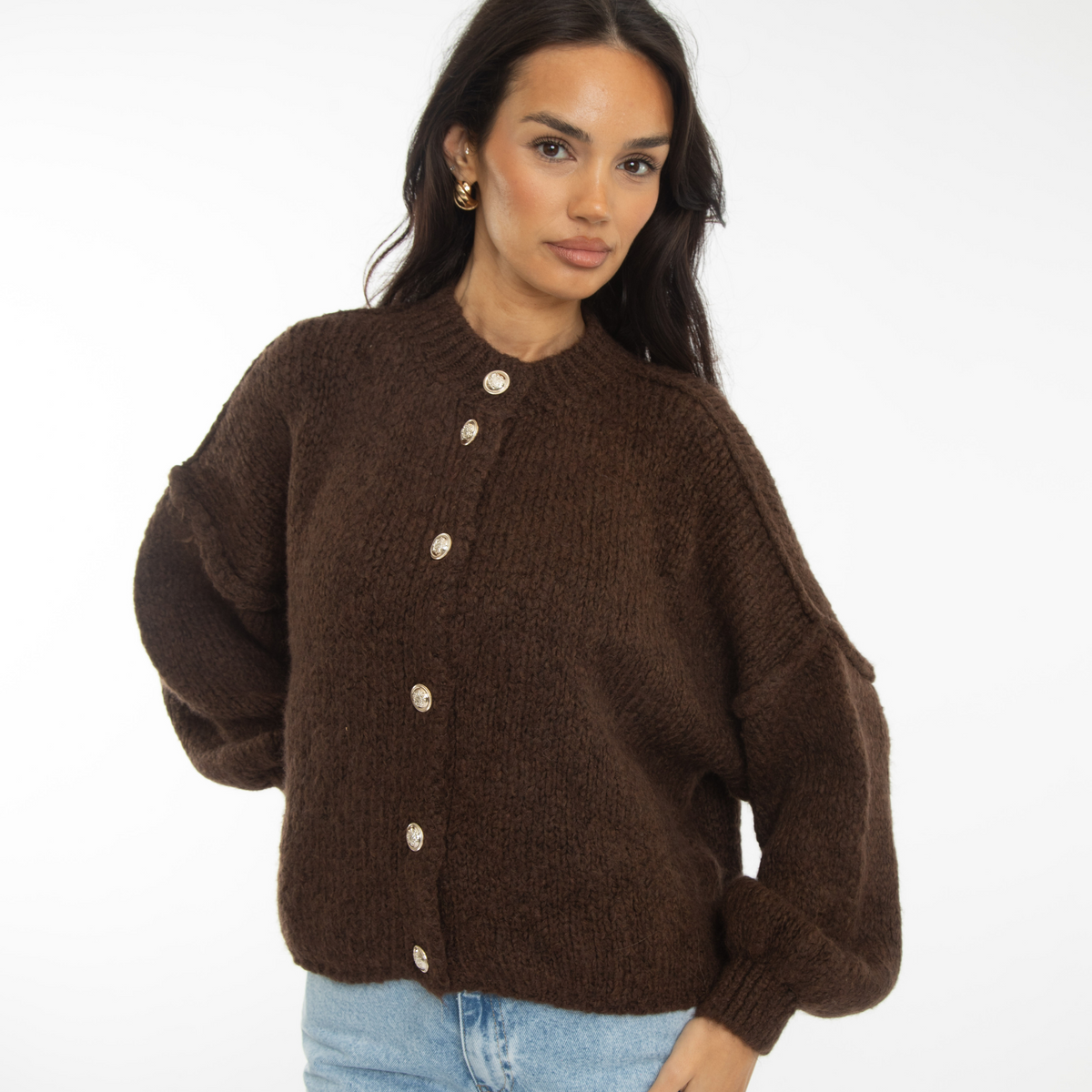 ELENA | Cardigan Oversize in Maglia Morbida