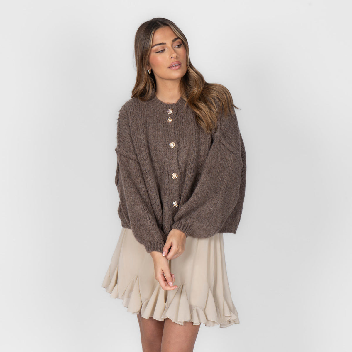 ELENA | Cardigan Oversize in Maglia Morbida