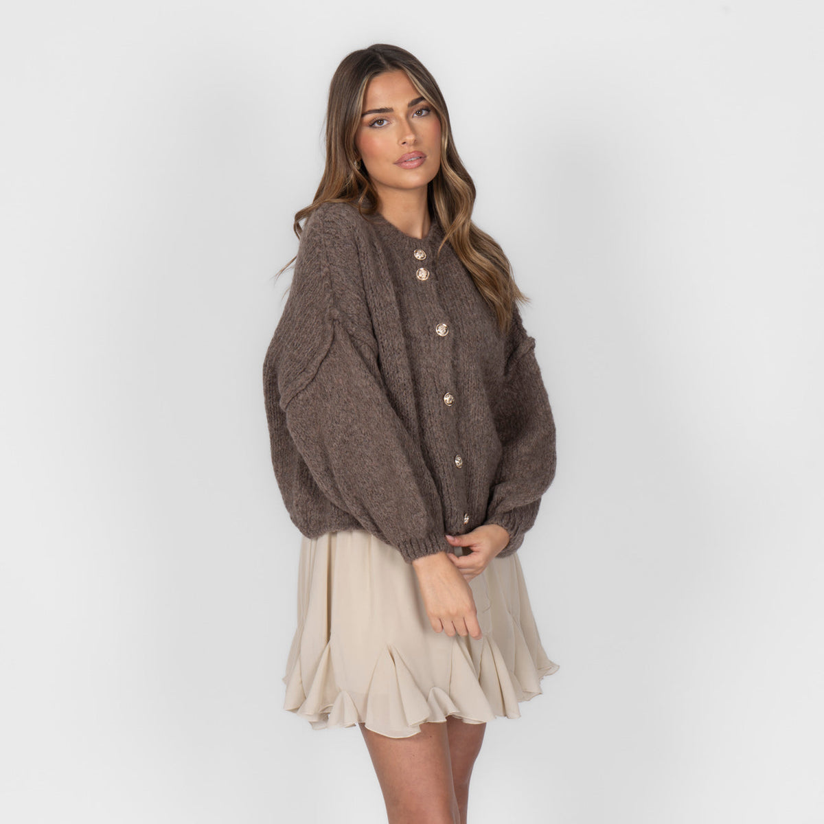 ELENA | Cardigan Oversize in Maglia Morbida