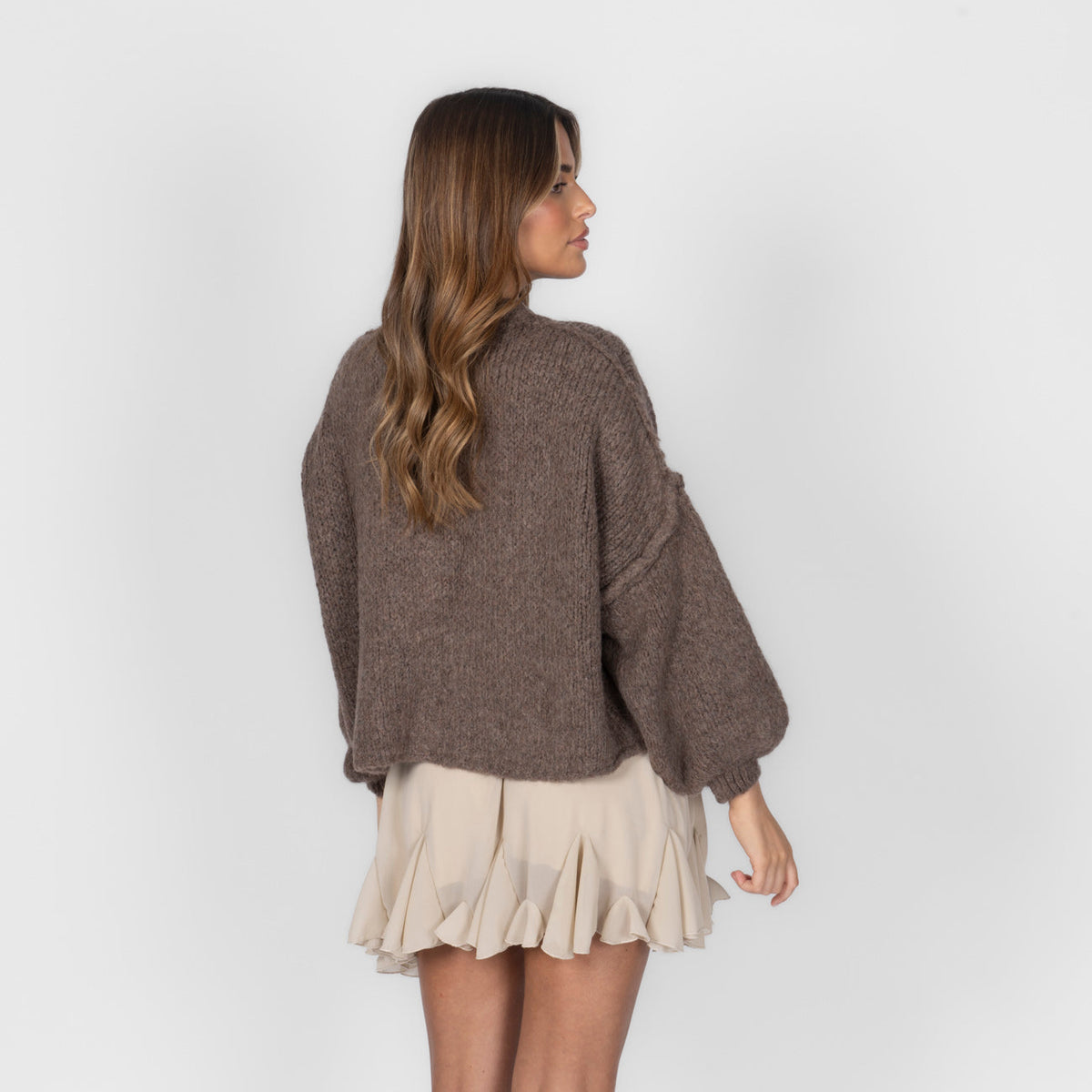 ELENA | Cardigan Oversize in Maglia Morbida