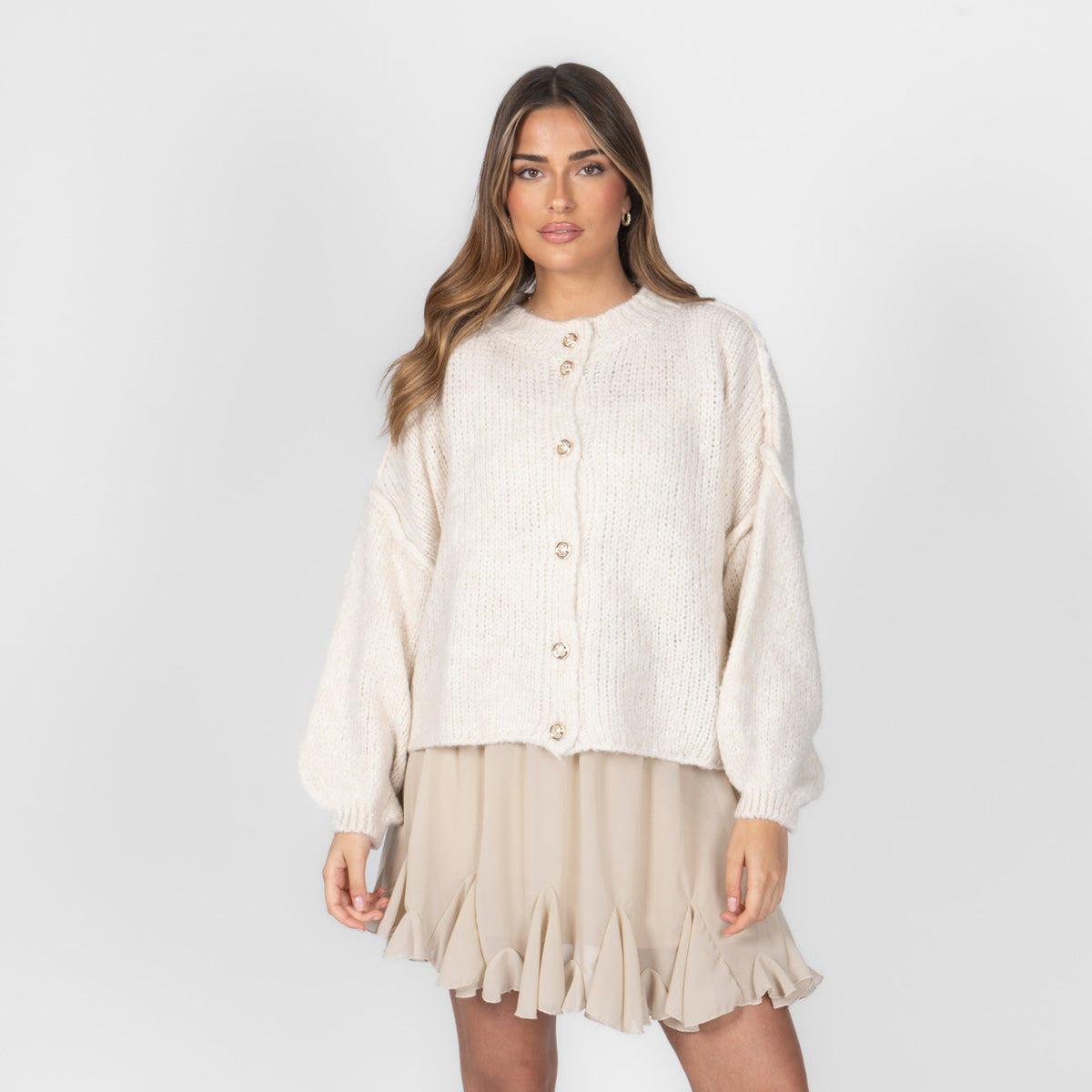ELENA | Cardigan Oversize in Maglia Morbida