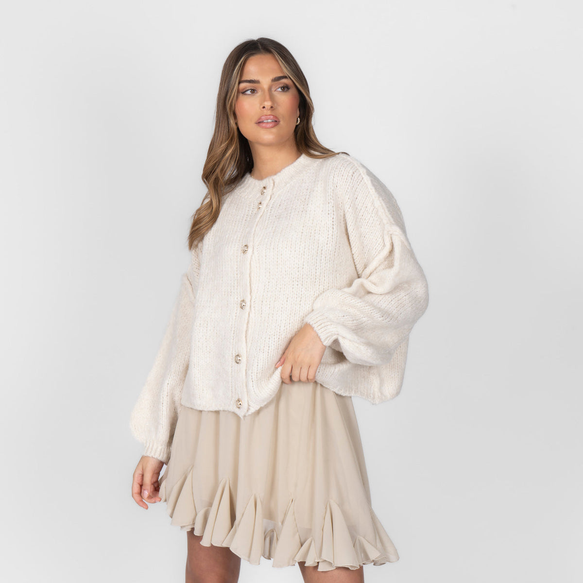 ELENA | Cardigan Oversize in Maglia Morbida