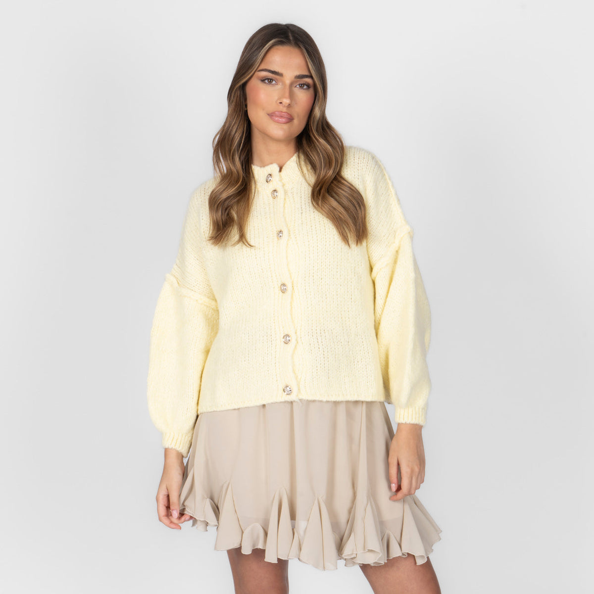 ELENA | Cardigan Oversize in Maglia Morbida