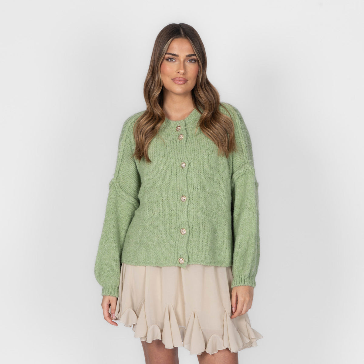 ELENA | Cardigan Oversize in Maglia Morbida