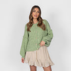 ELENA | Cardigan Oversize in Maglia Morbida