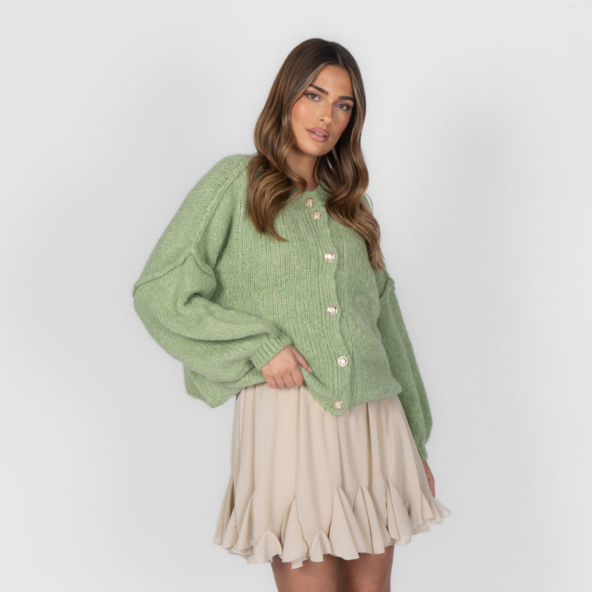 ELENA | Cardigan Oversize in Maglia Morbida