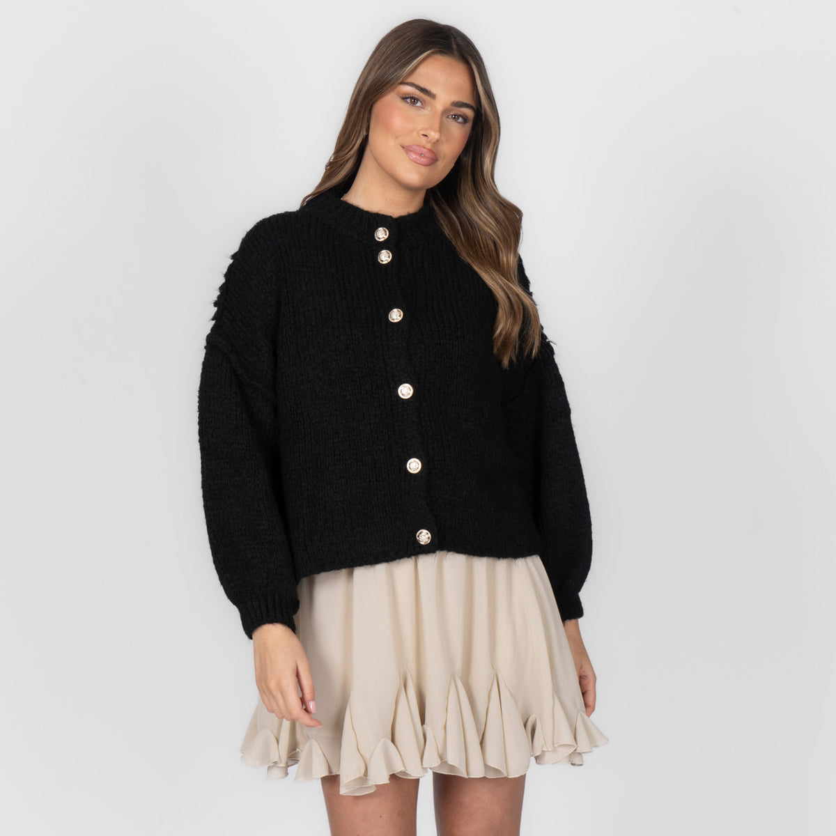 ELENA | Cardigan Oversize in Maglia Morbida