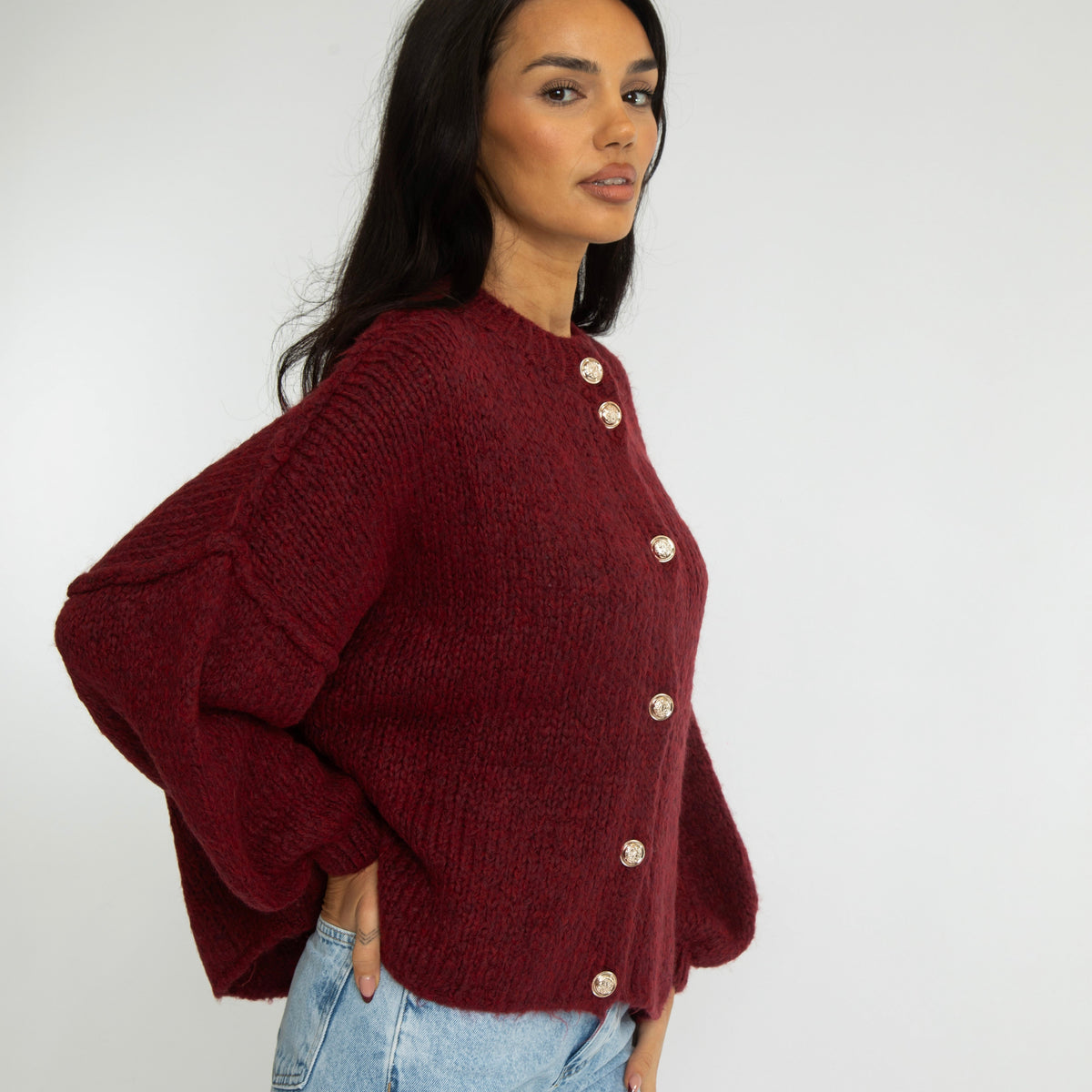 ELENA | Cardigan Oversize in Maglia Morbida