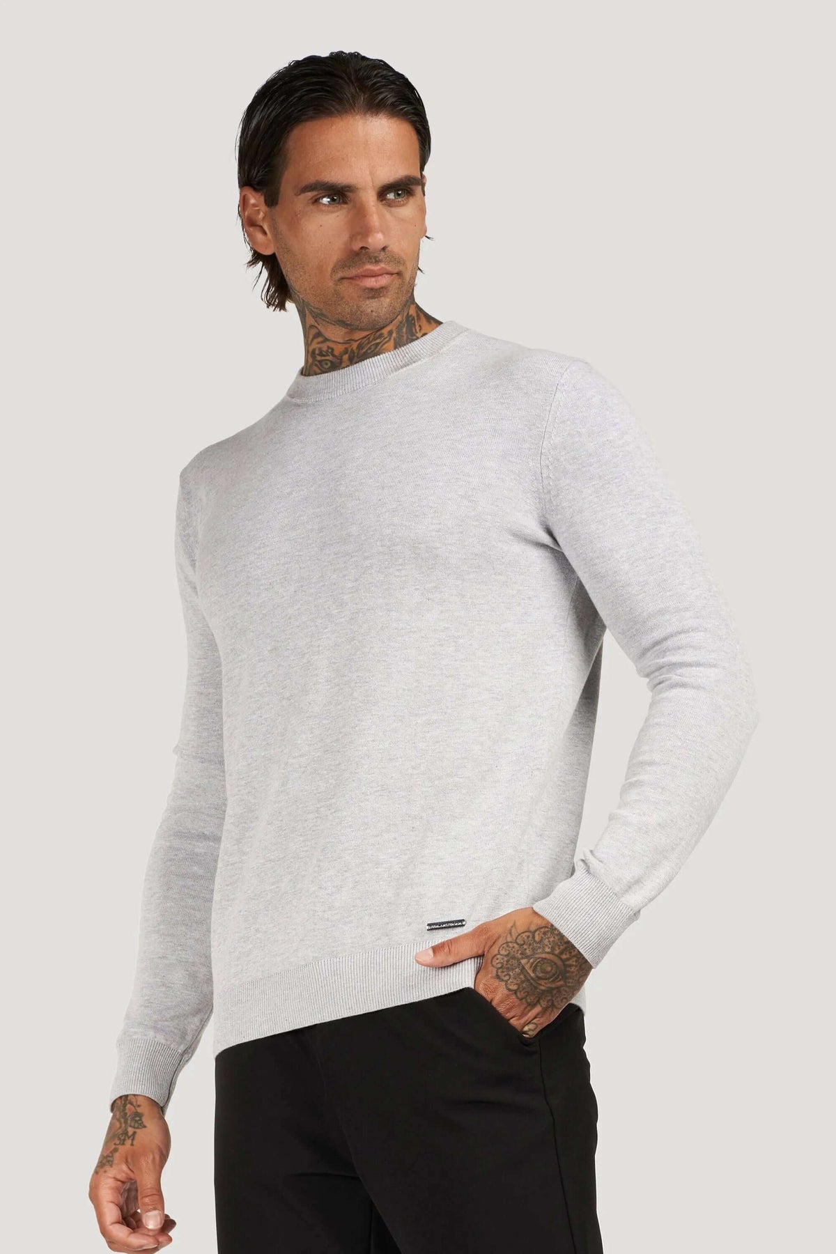 SILEVA | Maglione Girocollo Slim