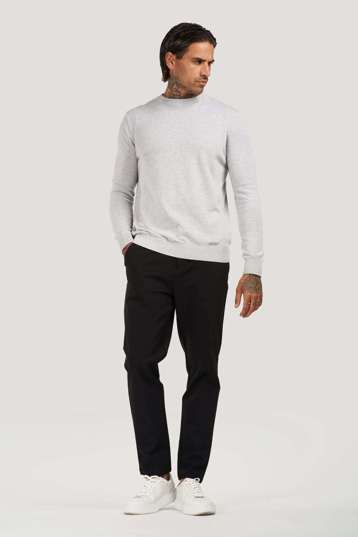 SILEVA | Maglione Girocollo Slim