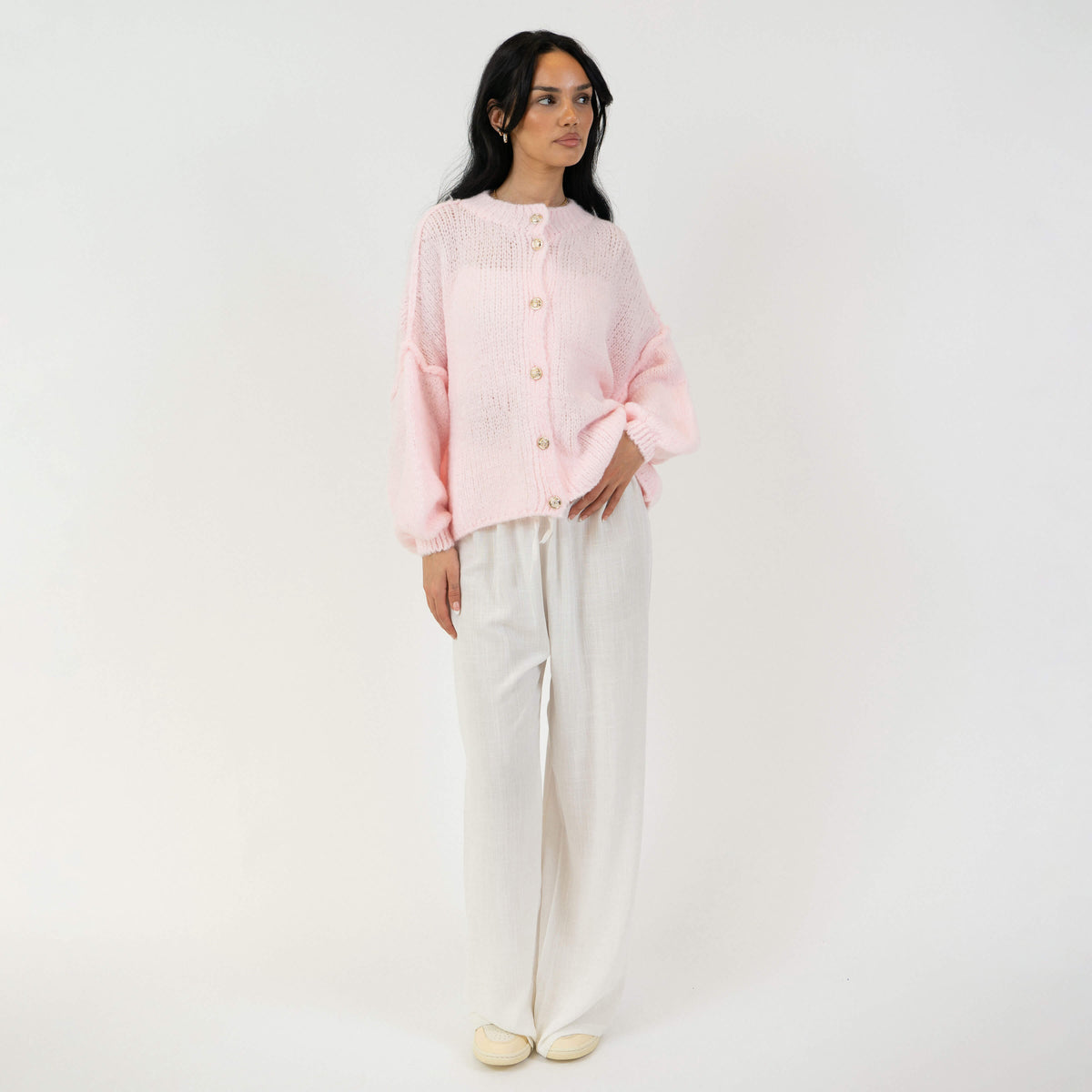 ELENA | Cardigan Oversize in Maglia Morbida