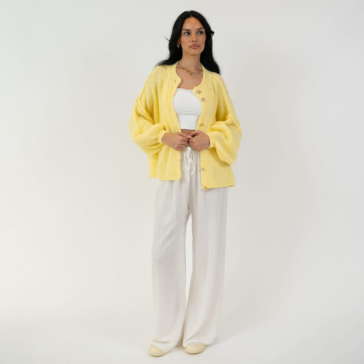 ELENA | Cardigan Oversize in Maglia Morbida