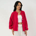 ELENA | Cardigan Oversize in Maglia Morbida