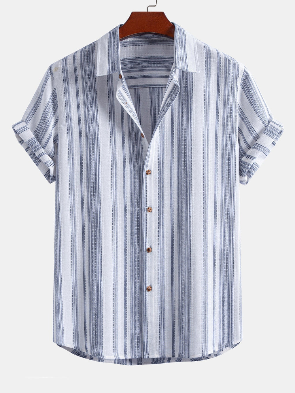 DIEGO | Conjunto Camisa de Rayas y Pantalón de Lino