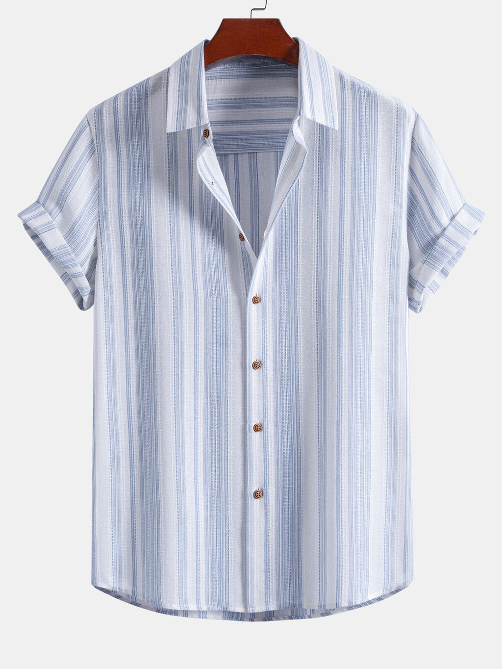 DIEGO | Conjunto Camisa de Rayas y Pantalón de Lino